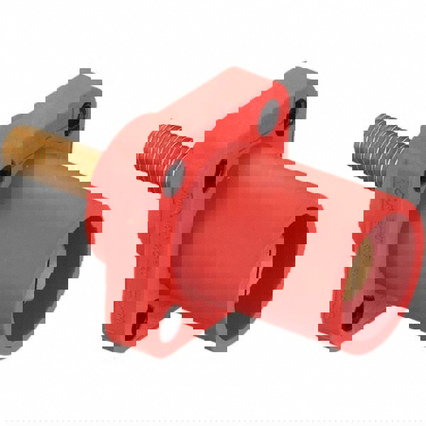 Single Pole Plugs & Connectors; Connector Type: Male ; End Style: Male ; Termination Method: Threaded Stud ; Amperage: 400 ; Voltage: 250 VDC/600 VAC ; Maximum Compatible Wire Size (AWG): 4